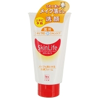 Антибактериальная пенка "Skin Life" для умывания и удаления макияжа, 120 г артикул 1761b.