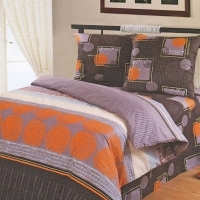 Постельное белье "Mexico" (семейный КПБ из 5 предметов, soft cotton, наволочки 70х70) артикул 1899b.
